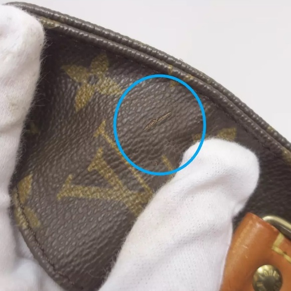 LOUIS VUITTON Cartouchiere GM Monogram  Crossbody Shoulder Bag Vintage - Picture 15 of 16